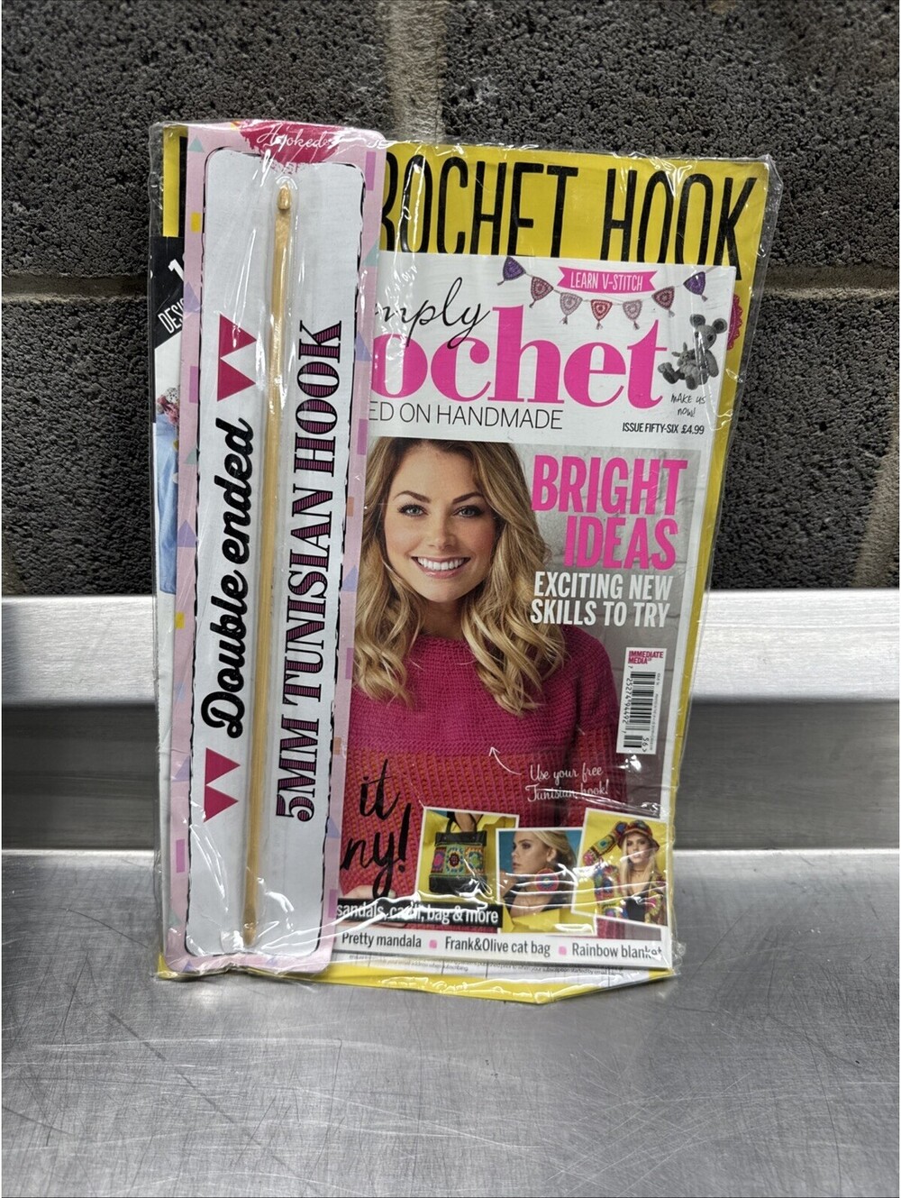 Hooked On Handmade Magazine Issue Fifty-six UK Brand New Sealed Mint Condition